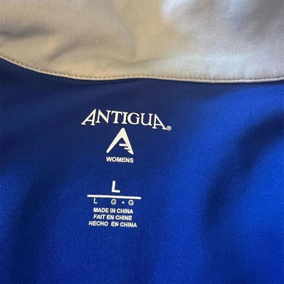 Antigua Women's Indianapolis Colts Full-Zip Jacket Blue Size L NFL Sports - Picture 7 of 13